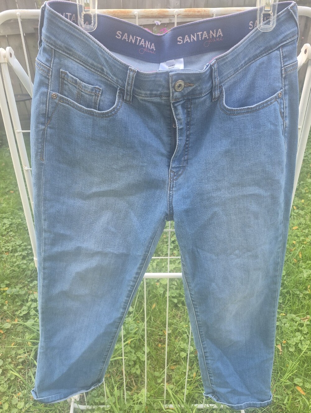 Santana Relaxed Ankle Jeans in Blue for Women